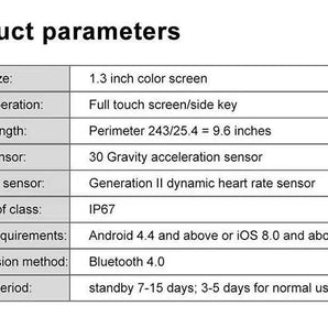 P8 smart bracelet