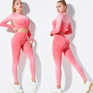 Seamless activewear set

