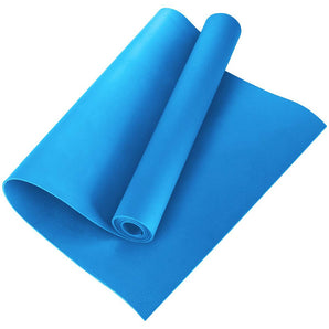 4MM Yoga Mat EVA Non Slip Fitness Slim Yoga Home Gym Exercise Mats Pilates Gym Exercise Pads Fitness Mat