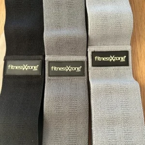 3 x Fabric Resistance Bands Heavy Duty Booty Glute Leg Hip Circle Butt Non Slip