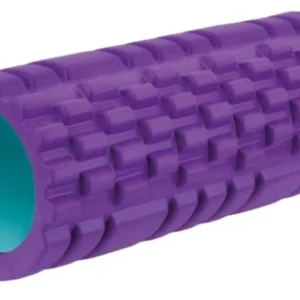 Foam Fitness Roller Deep Tissue Muscle Massage For Recovery & Exercise -Purple