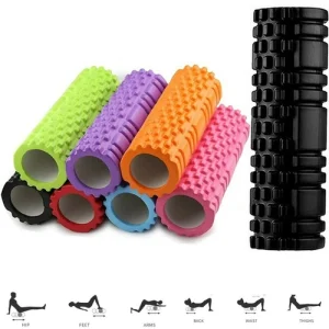 Foam Roller Massage Grid Pilates Physio Yoga Muscle Rehab Trigger Point Gym Fit